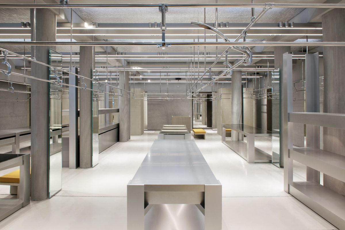 balenciaga-by-gonzalez-haase-aas-official-pictures-1 Balenciaga Store Gonzalez Haase Metal Chrome
