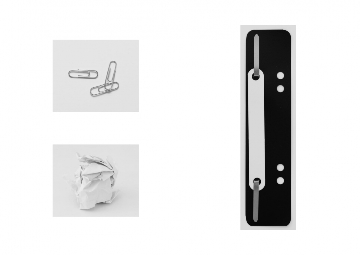 77 days of work by Filine Fink editorial 77 tage arbeit paper clip holder