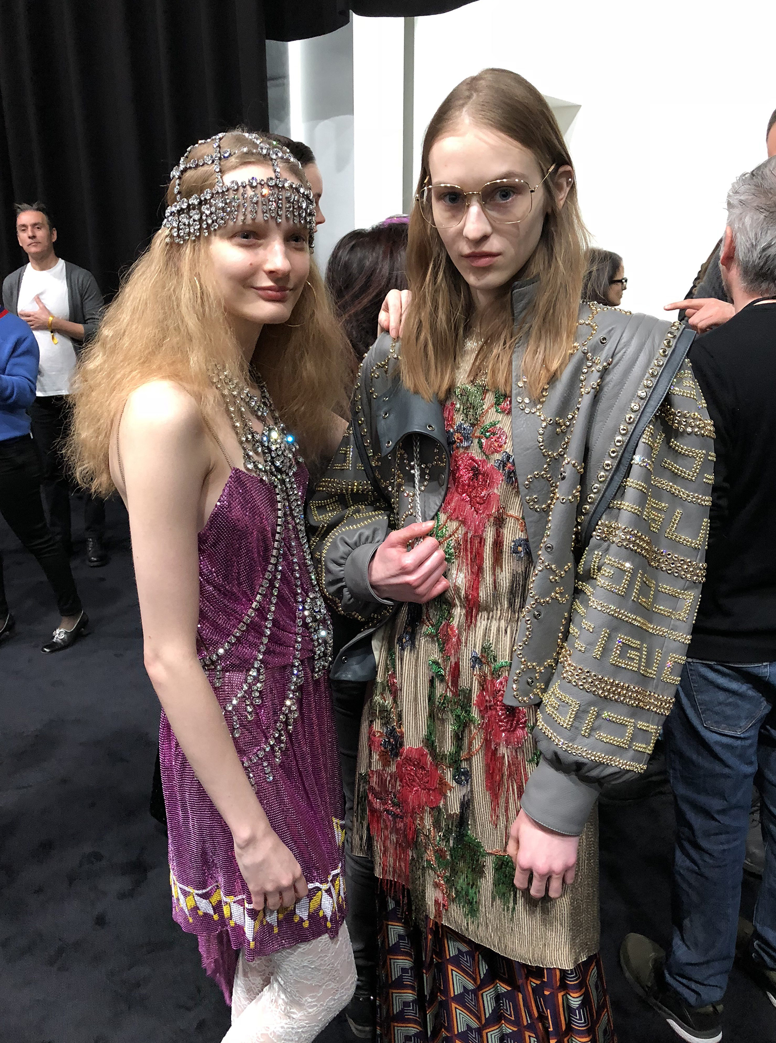 Gucci F/W 2018 Backstage Gucci F/W 2018 Backstage