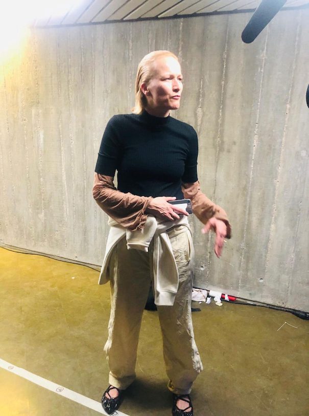 Christina Ahlers und Yolanda Zobel_Image4 Designerin Yolanda Zobel bei der Courrèges Fall/Winter Show 2019
