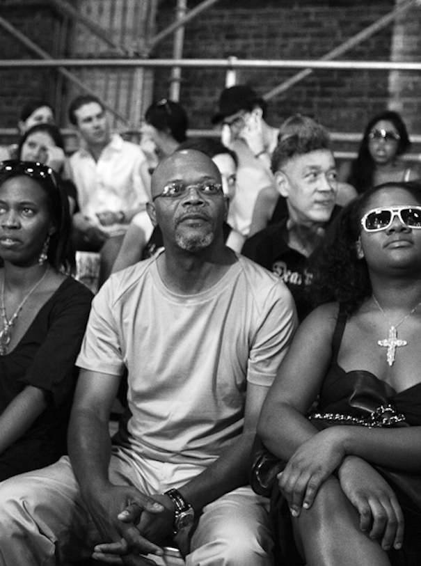 First Row by Fricke_Featured Fricke Black and White Picture People Fashion Show