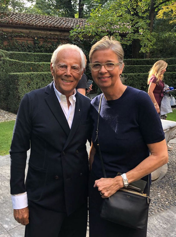 Inga Griese, Nummer 44_Image 03 Inga Griese und Giorgio Armani