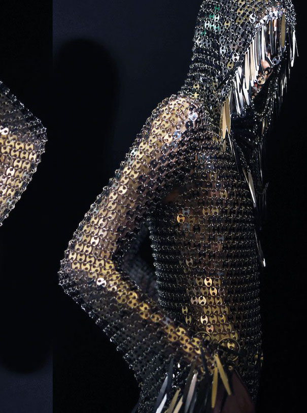 Paris Women’s Fashion Week Highlight F:W 2020 Paco Rabanne chain