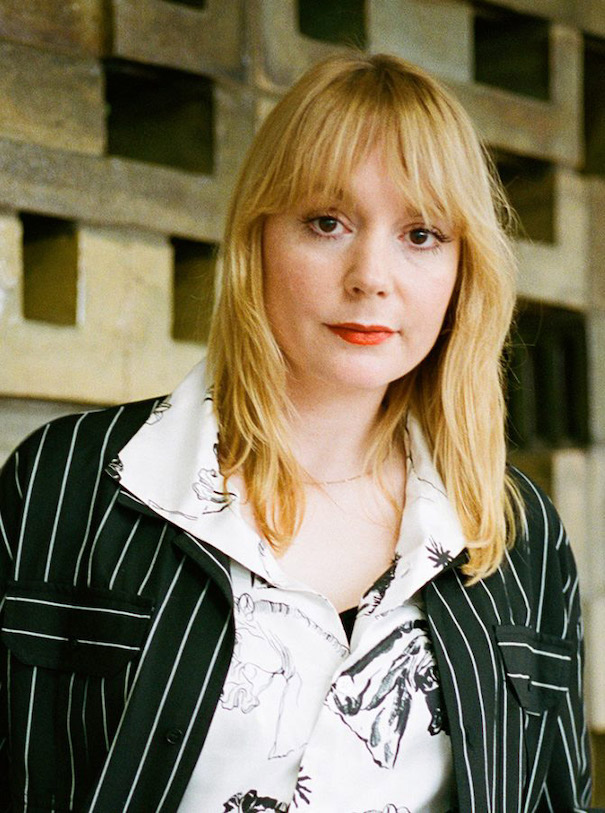Sissi Goetze_Featured Sissi Goetze Portrait striped Jacket photo
