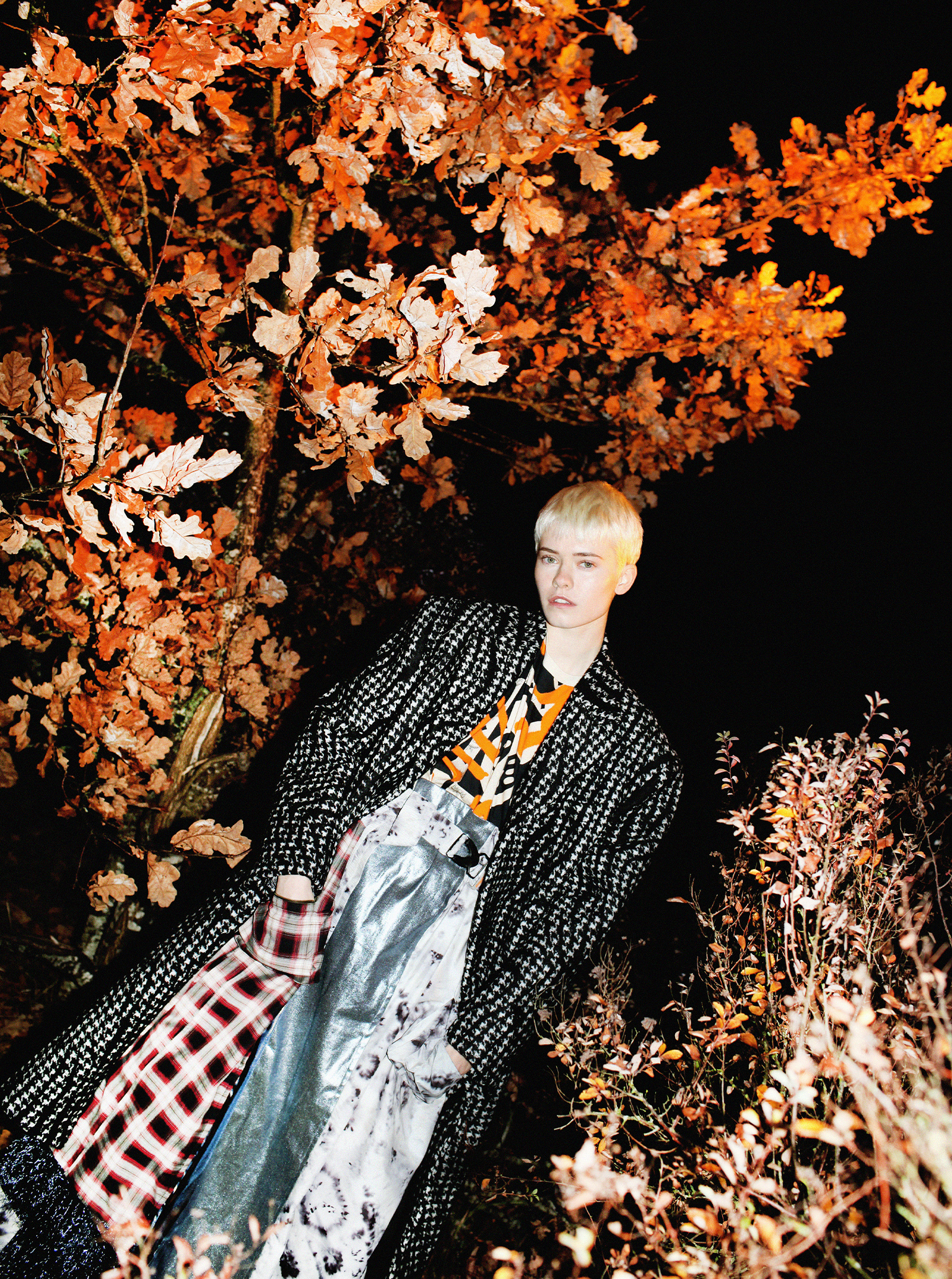 Dark Forest Fairy Versace coat Dumitrascu Pants Maike Inga Baum Dark Forest Fairy