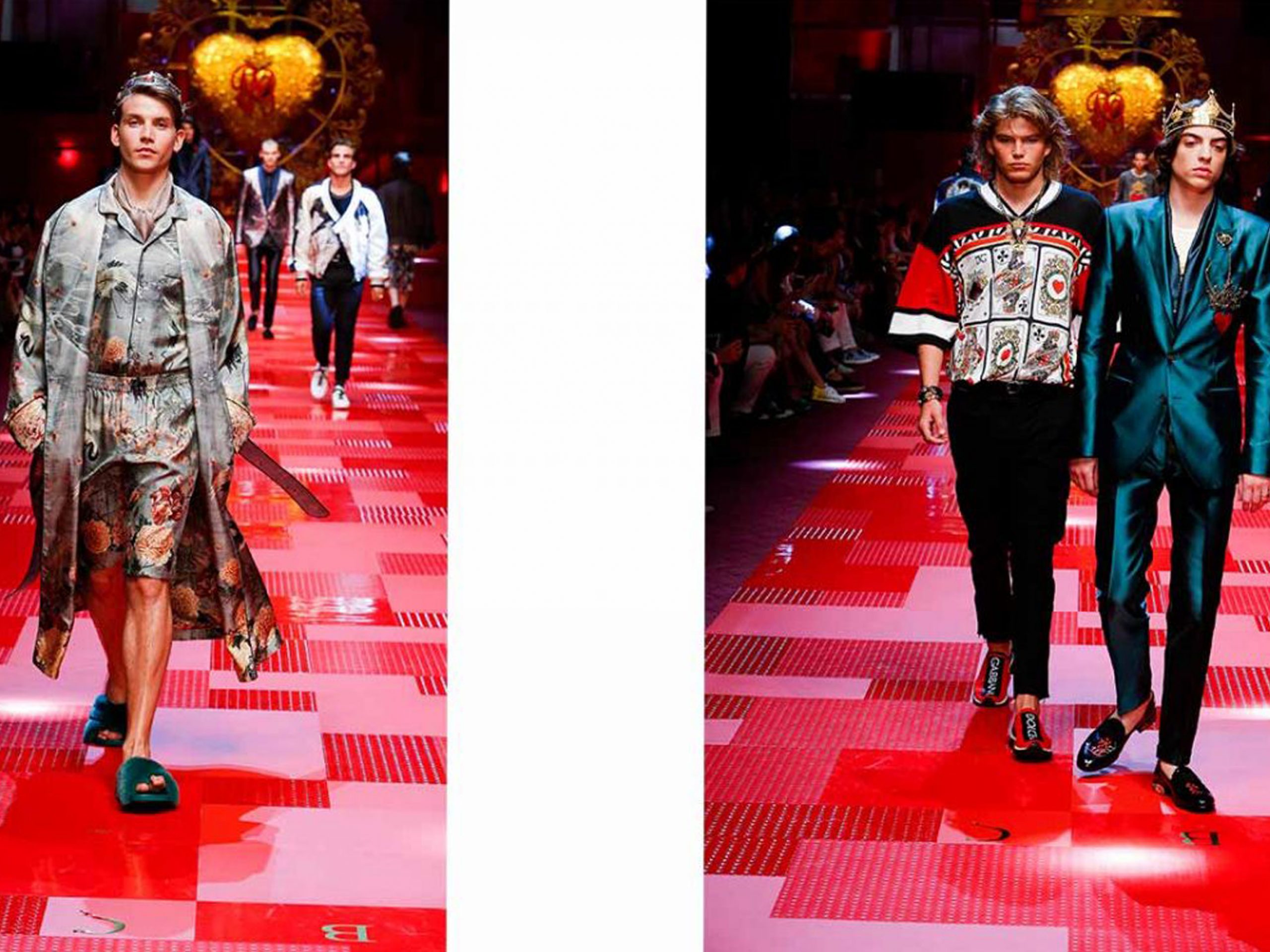 Dolce & Gabbana Men’s S/S 2018 Dolce & Gabbana Men’s S/S 2018