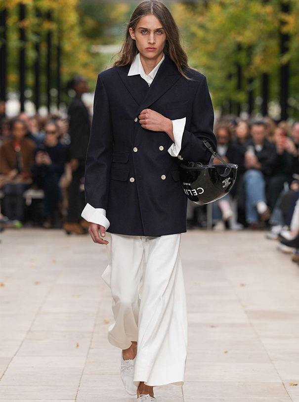celiness26.11 Celine branded biker helmets