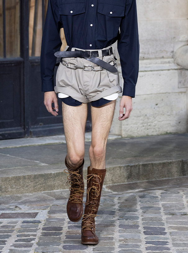 KNEE HIGH BOAT SHOES AT Meryll Rogge S/S 2026 