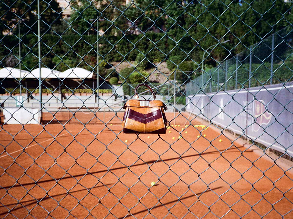 Nano Peekaboo bag FENDI