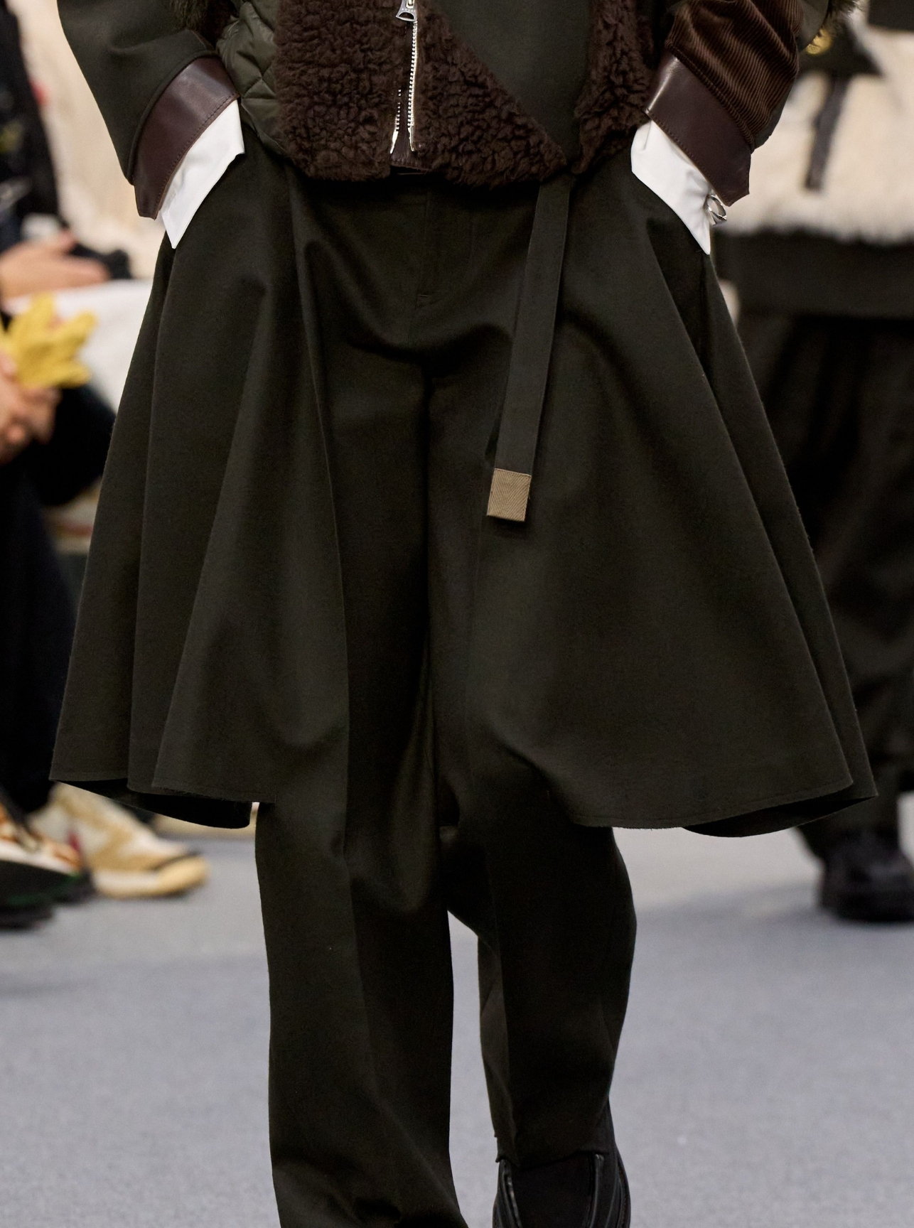 Skirt and trousers hybrid