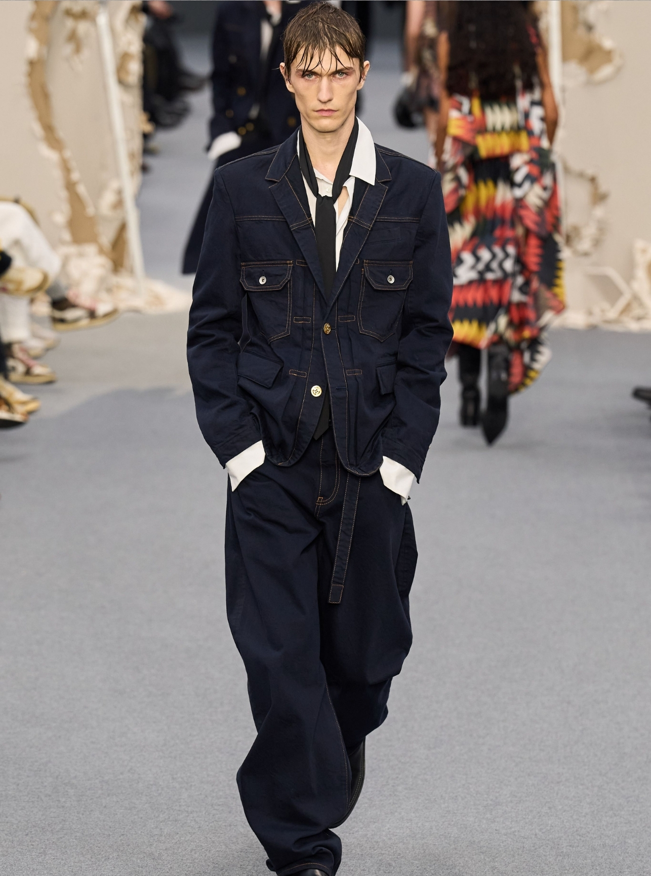 Sacai Men's F/W 2026 denim suits