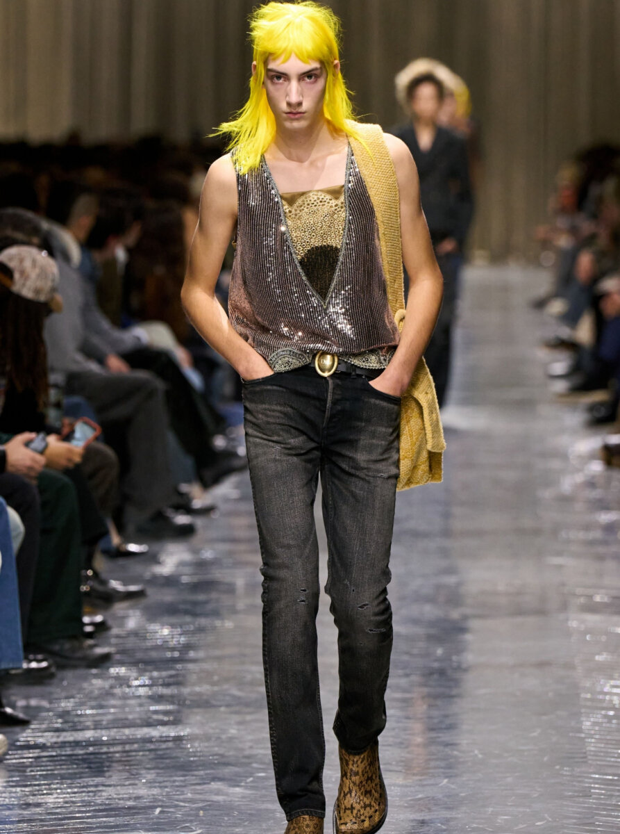 Skinny jeans at Dior F/W 2026