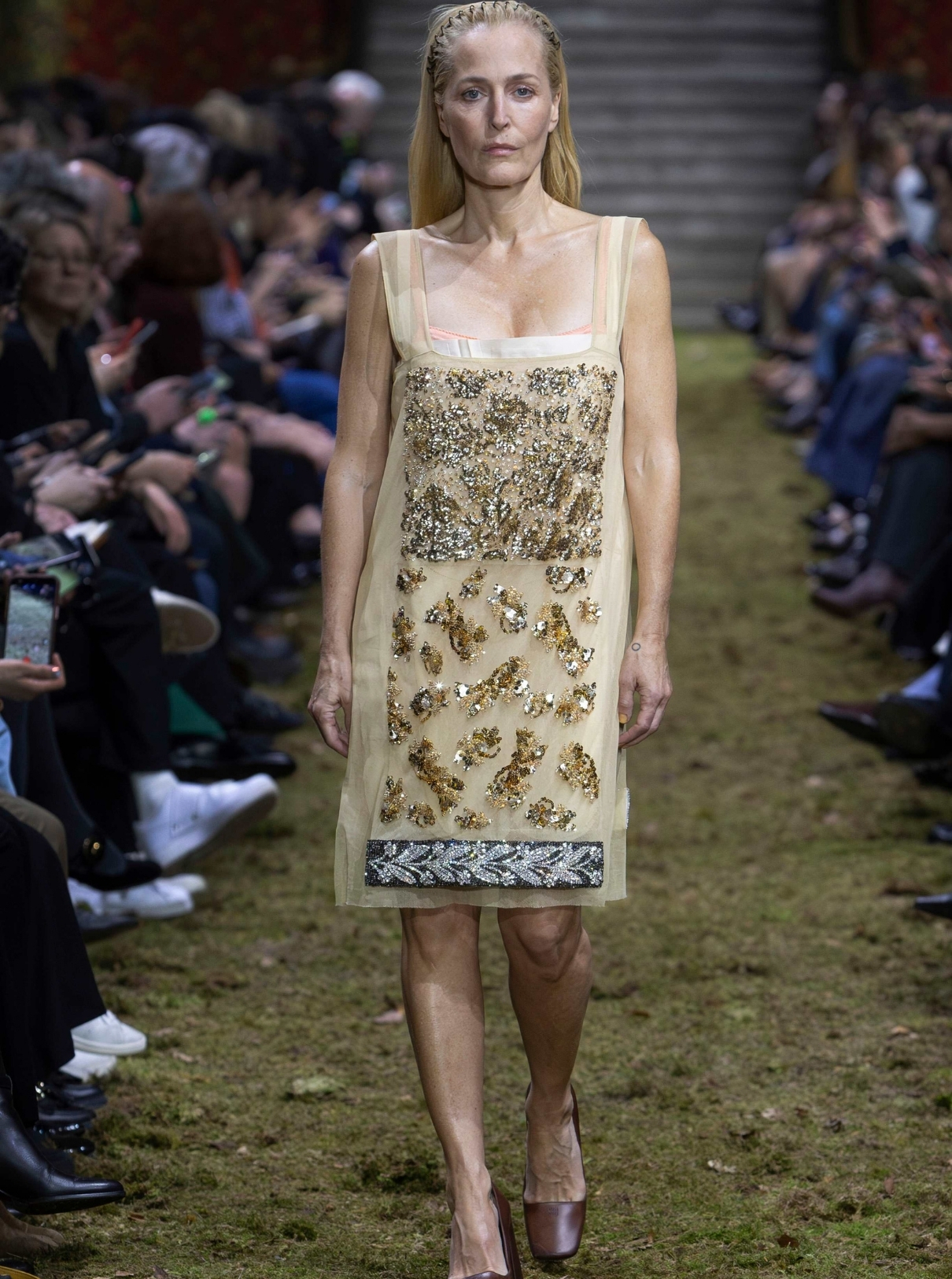 Gillian Anderson for Miu Miu F/W 2026