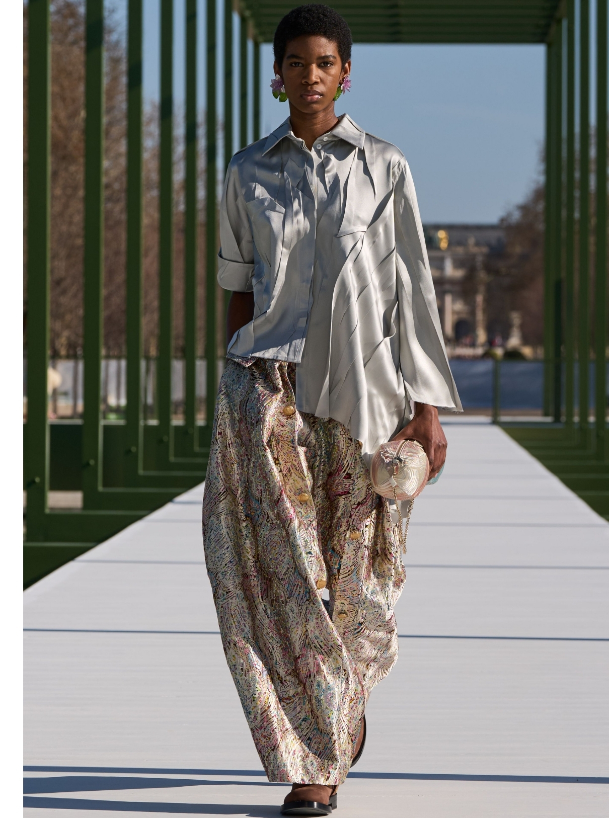 Elaborate silk jacquards