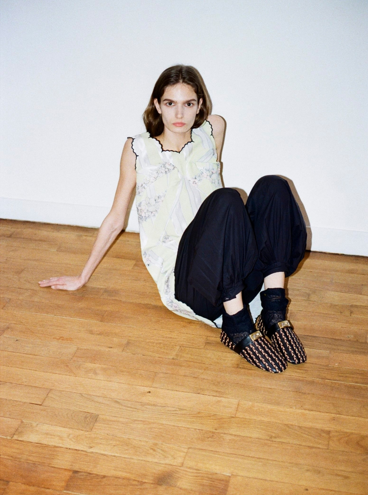 Lia Marie Mielke in total look Louis Vuitton