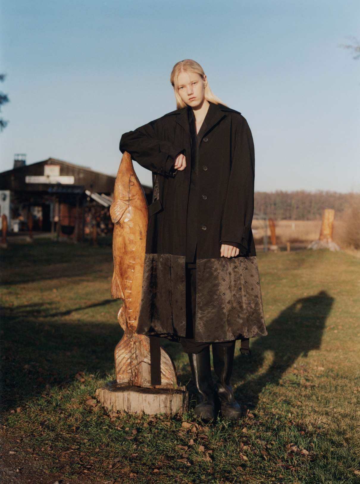 8 Malin Rudnick wearing a total Ferragamo look