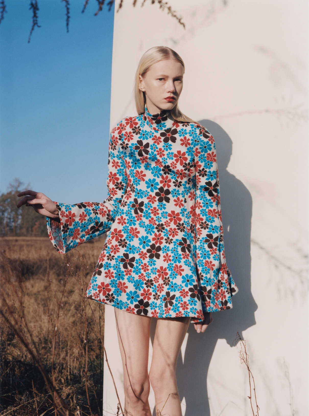 9 Malin Rudnick wearing a dress by CELINE