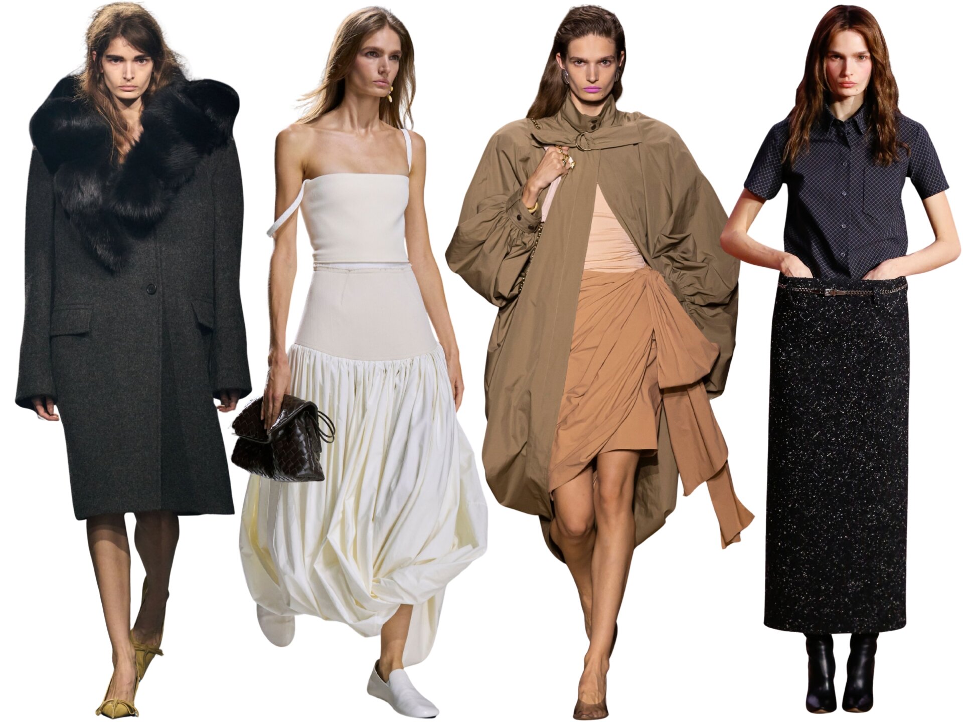 Lia Marie Mielke for Prada F/W 2025 (debut), Bottega Veneta S/S 2026, Chloé S/S 2026 and Marc Jacobs S/S 2026
