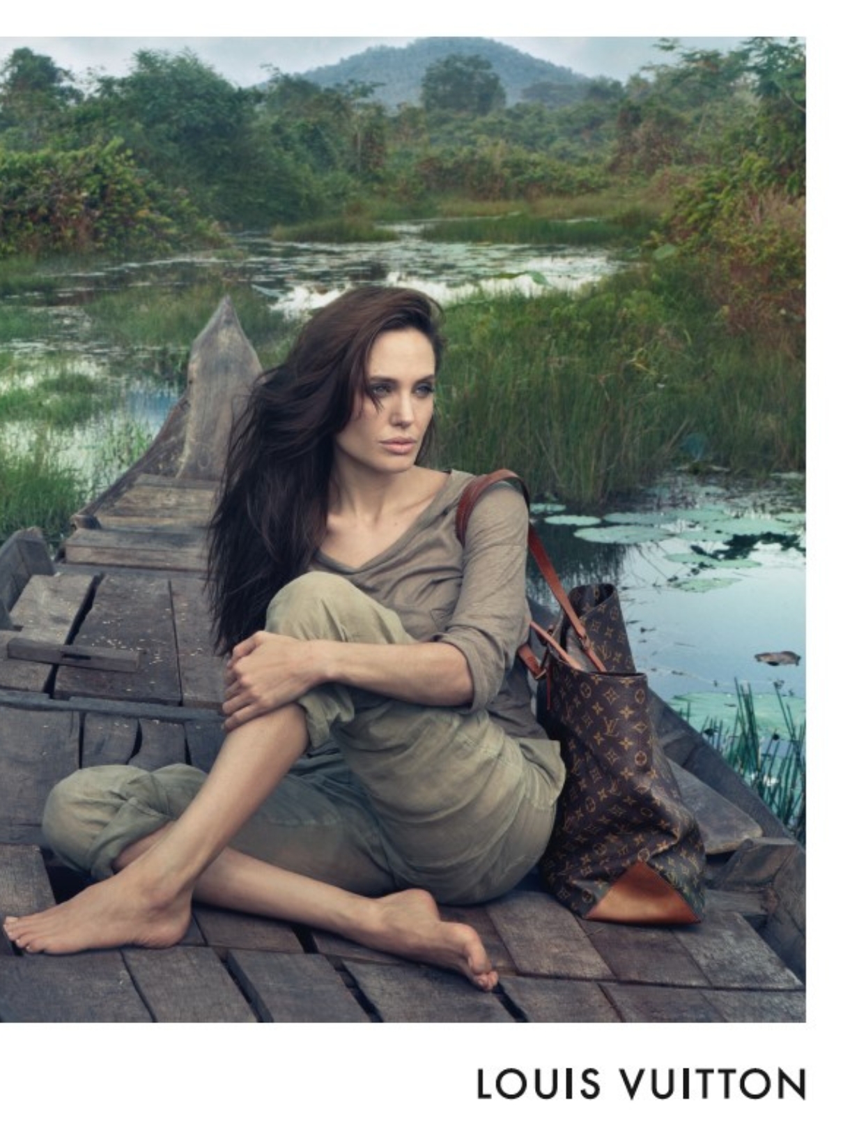 Angelina Jolie for Louis Vuitton in 2011
