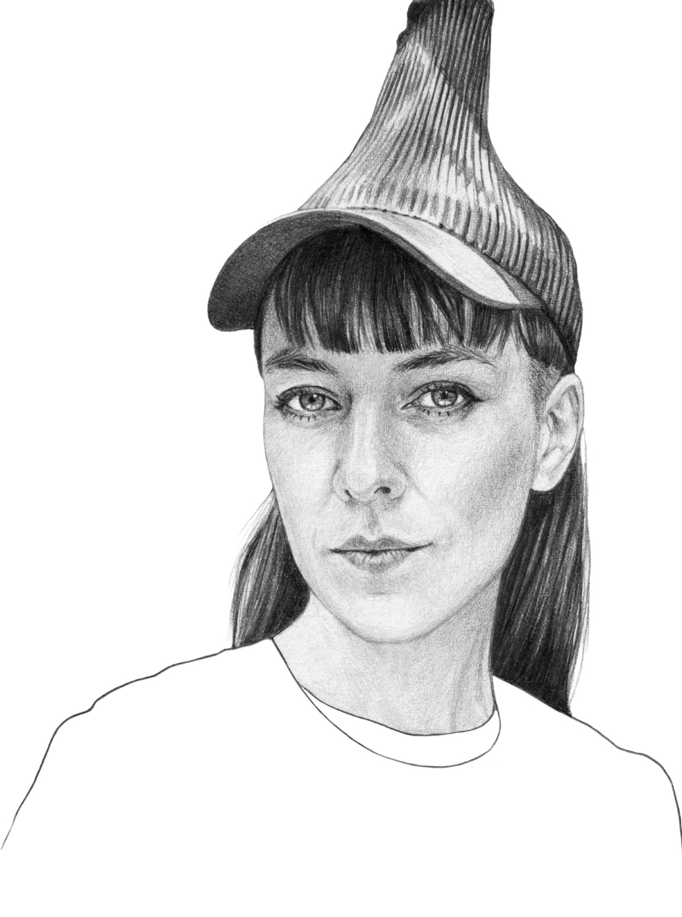 Melitta Baumeister illustrated for Die A50 Liste 2026 by Oriana Fenwick