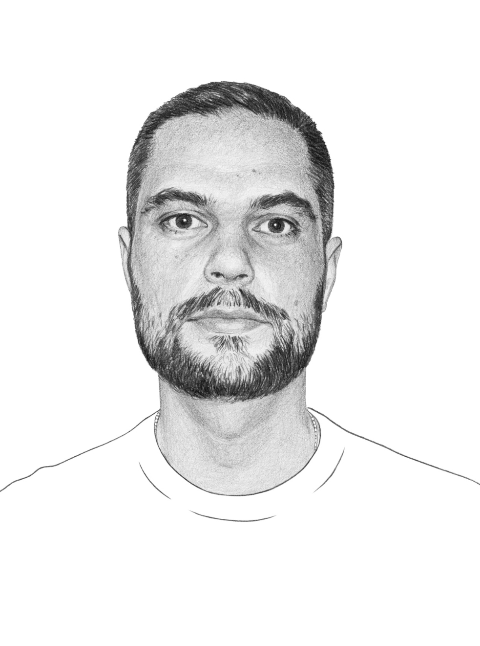 Maximilian Doerr illustrated for Die A50 Liste 2026 by Oriana Fenwick